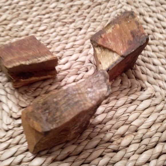 Set of 3 Raw South African Tiger's Eye Stones - Picture 5 of 12